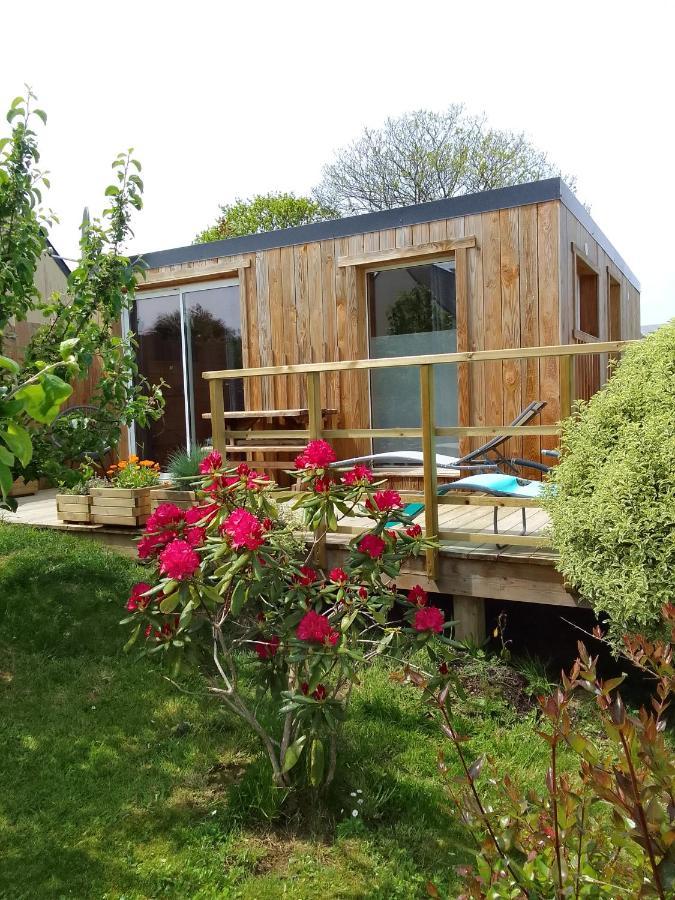 Tiny House Dans Jardin Arbore Perros-Guirec Exterior foto
