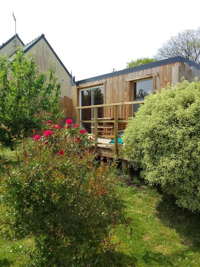 Tiny House Dans Jardin Arbore Perros-Guirec Exterior foto