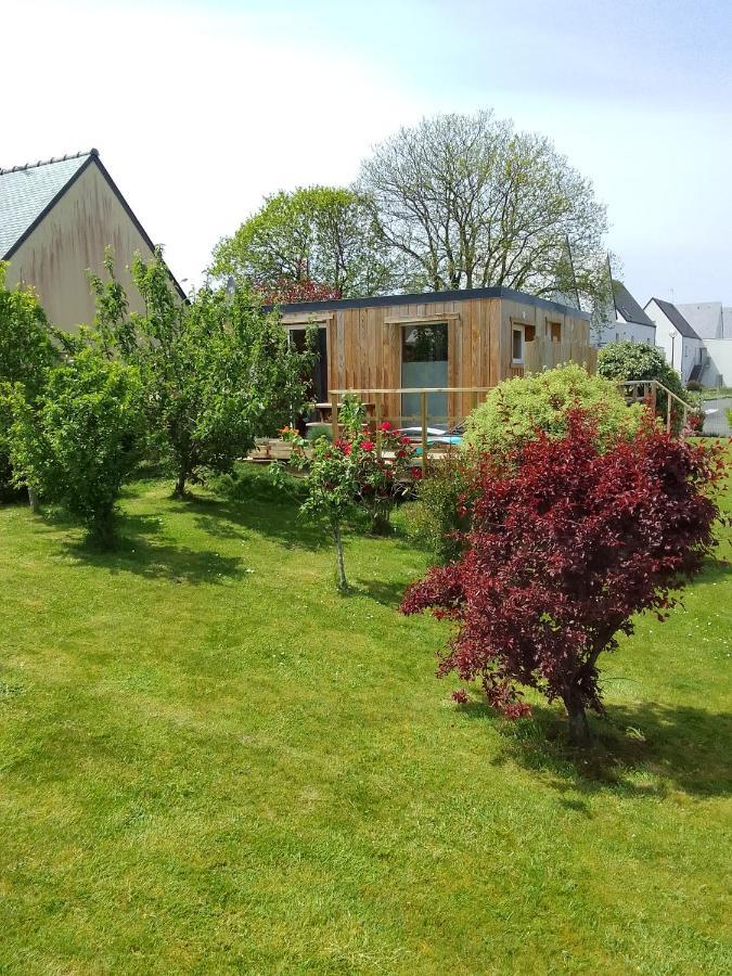 Tiny House Dans Jardin Arbore Perros-Guirec Exterior foto